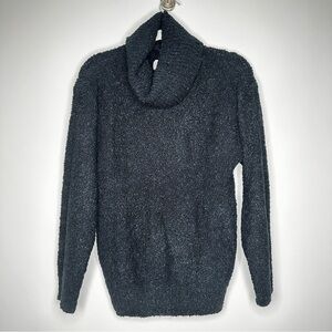 The Import Workshop‎ VTG Black Knit Turtleneck Sweater